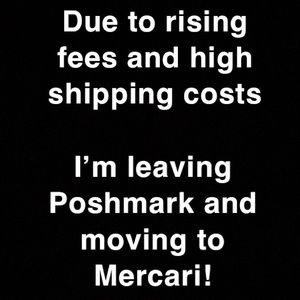 Leaving Poshmark and Moving to Mercari!